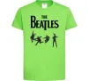 Дитяча футболка The Beatles фото Лаймовий фото