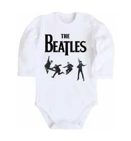 Детский боди The Beatles фото Белый фото