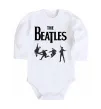 Детский боди The Beatles фото Белый фото