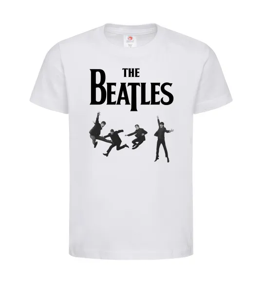 Детская футболка The Beatles фото Белый фото