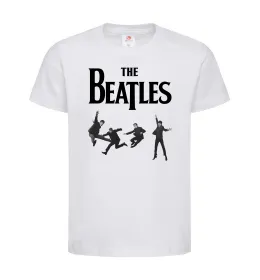Детская футболка The Beatles фото Белый фото