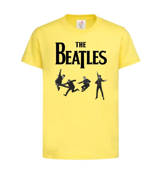 Детская футболка The Beatles фото Лимонный фото