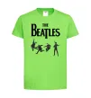 Детская футболка The Beatles фото Лаймовый фото