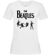 Женская футболка The Beatles фото Белый фото