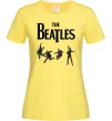 Женская футболка The Beatles фото Лимонный фото