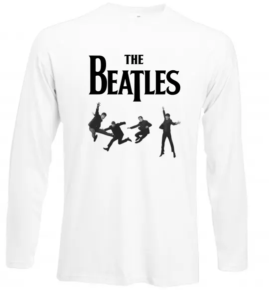 Лонгслів The Beatles фото Білий фото