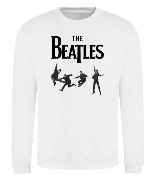 Світшот The Beatles фото Білий фото