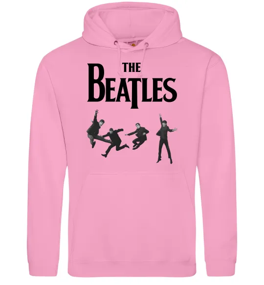 Чоловіча толстовка (худі) The Beatles фото Рожевий фото