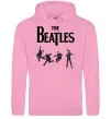 Чоловіча толстовка (худі) The Beatles фото Рожевий фото