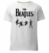 Чоловіча преміум футболка The Beatles фото Білий фото