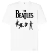 Футболка Оверсайз The Beatles фото Белый фото