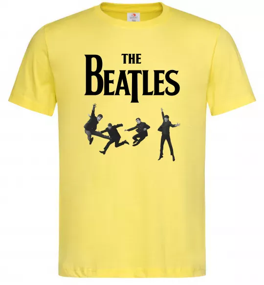 Чоловіча футболка The Beatles фото Лимонний фото