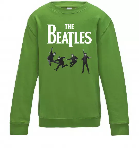 Дитячий світшот The Beatles фото Лаймовий фото