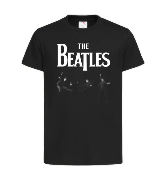 Детская футболка The Beatles фото Черный фото