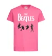 Детская футболка The Beatles фото Ярко-розовый фото