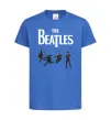 Детская футболка The Beatles фото Ярко-синий фото