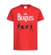 Детская футболка The Beatles фото Красный фото