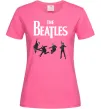 Женская футболка The Beatles фото Ярко-розовый фото
