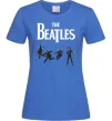 Женская футболка The Beatles фото Ярко-синий фото