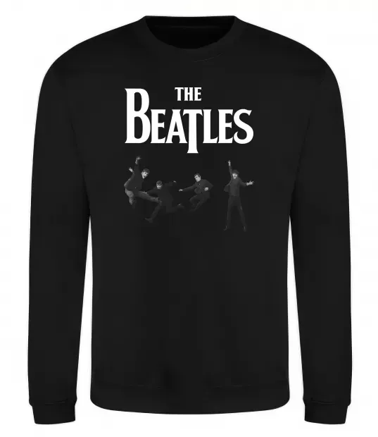 Світшот The Beatles фото Чорний фото