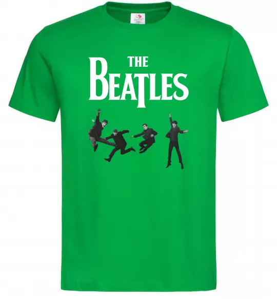 Чоловіча футболка The Beatles фото Зелений фото