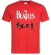 Чоловіча футболка The Beatles фото Червоний фото