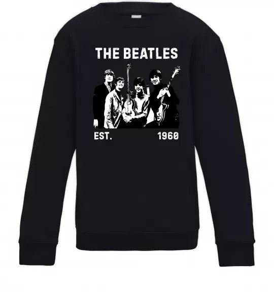 Дитячий світшот The Beatles 1960 Чорний фото