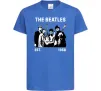 Детская футболка The Beatles 1960 Ярко-синий фото