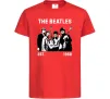 Детская футболка The Beatles 1960 Красный фото