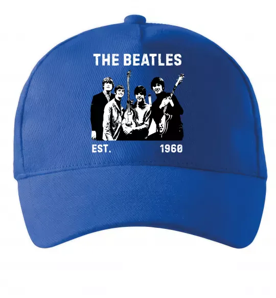 Кепка The Beatles 1960 Ярко-синий фото