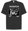 Футболка Оверсайз The Beatles 1960 Черный фото