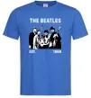 Мужская футболка The Beatles 1960 Ярко-синий фото