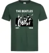 Мужская футболка The Beatles 1960 Темно-зеленый фото