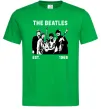 Мужская футболка The Beatles 1960 Зеленый фото