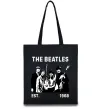 Эко-сумка The Beatles 1960 Черный фото