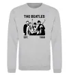 Світшот The Beatles 1960 Сірий меланж фото