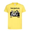Дитяча футболка The Beatles 1960 Лимонний фото