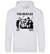 Женская толстовка (худи) The Beatles 1960 Серый меланж фото