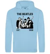 Жіноча толстовка (худі) The Beatles 1960 Блакитний фото