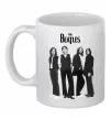 Чашка керамическая Гурт The Beatles Белый фото
