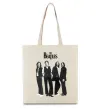 Еко-сумка Гурт The Beatles Бежевий фото