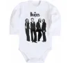 Детский боди Гурт The Beatles Белый фото