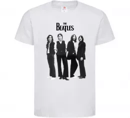 Детская футболка Гурт The Beatles Белый фото