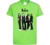 Дитяча футболка Гурт The Beatles Лаймовий фото