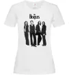 Женская футболка Гурт The Beatles Белый фото