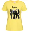 Женская футболка Гурт The Beatles Лимонный фото