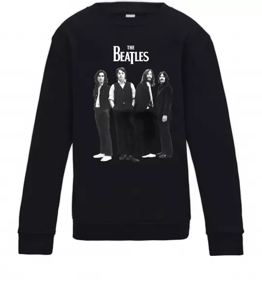 Детский Свитшот Гурт The Beatles Черный фото