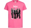 Дитяча футболка Гурт The Beatles Яскраво-рожевий фото
