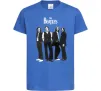 Дитяча футболка Гурт The Beatles Яскраво-синій фото