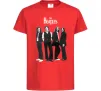 Дитяча футболка Гурт The Beatles Червоний фото